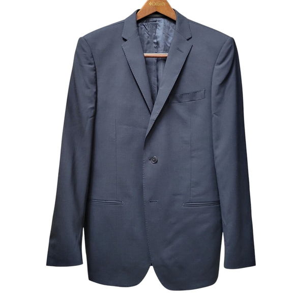 Flannels 2-Button Men's Suit Jacket Sport Coat Blazer. Side Vent. US Size 40R - Picture 4 of 11